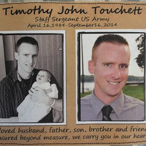 Tim Touchett memorial quilt square