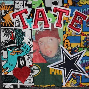 Tate memorial quilt square